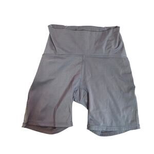 lululemon high rise bike shorts 5 inch gray women's size 2
